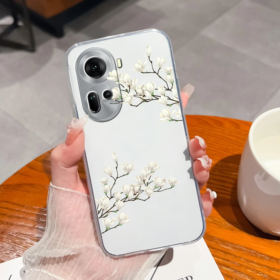 Clear Protective Silicone Anti-Drop Phone Case