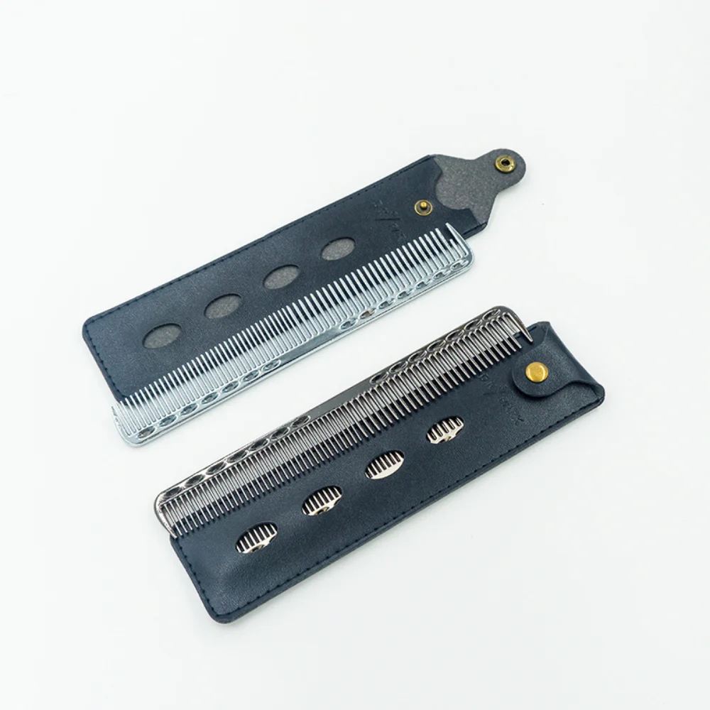 Space Aluminuml Hair Comb Pro Hairdressing Combs расческа для волос Hair Cutting Dying Hair Brush Barber Tools Salon Accessaries_voghion.com