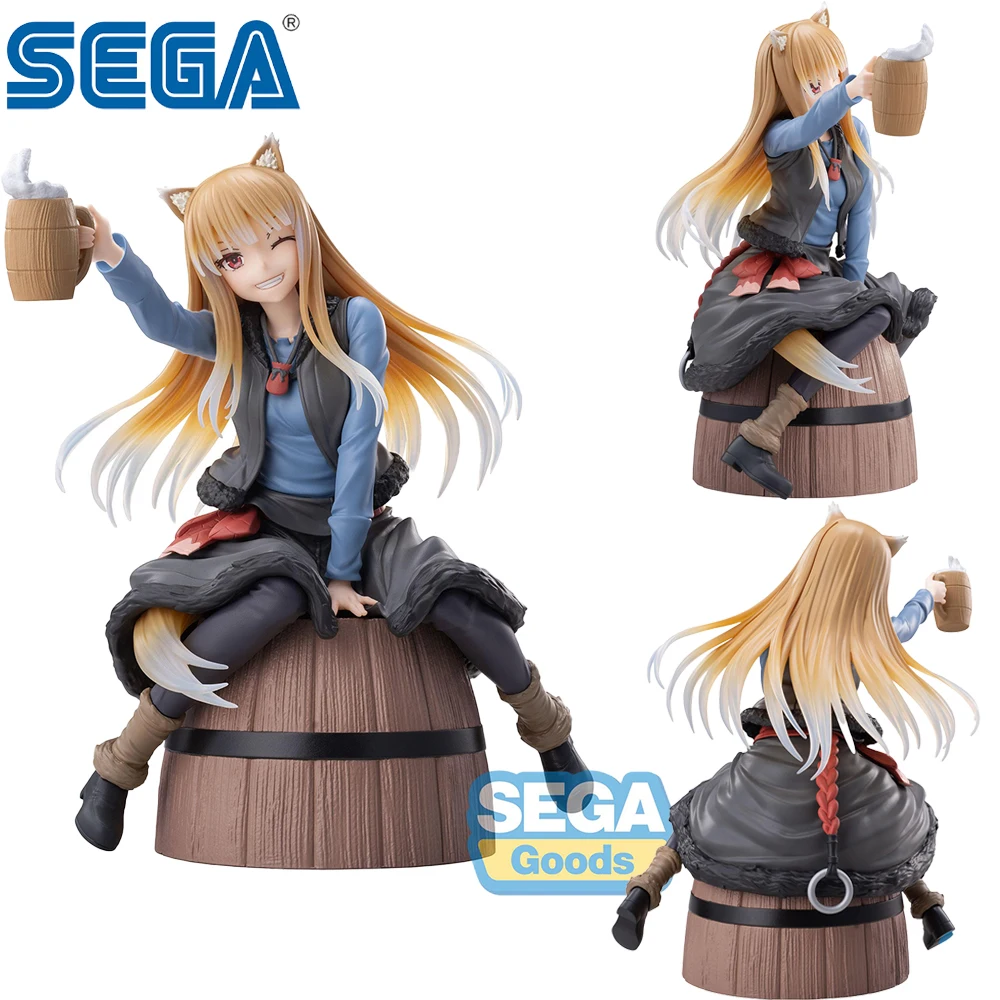 

Pre Sale Original Sega Luminasta Spice and Wolf Holo Classic Anime Wolf Girls Beauty Model Toys Gifts for Fans Boys Girls