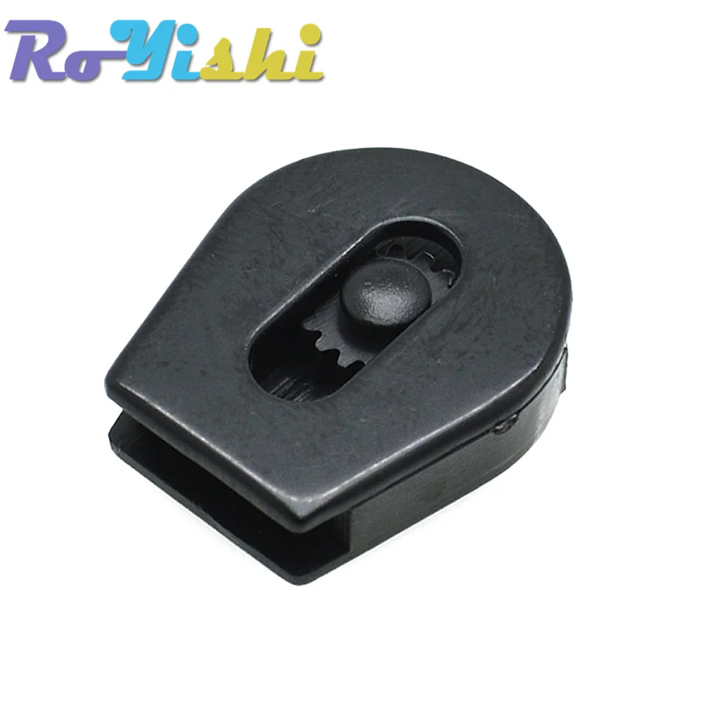 1/8"(3mm) Cord Lock Ends Stopper Drawstring Sliding Plastic Wheel Pull-Strings Shoe Cloth Bag 10 Pcs/Pack cord lock stopper detachable stopper cord lock cord stopper cord end lock
