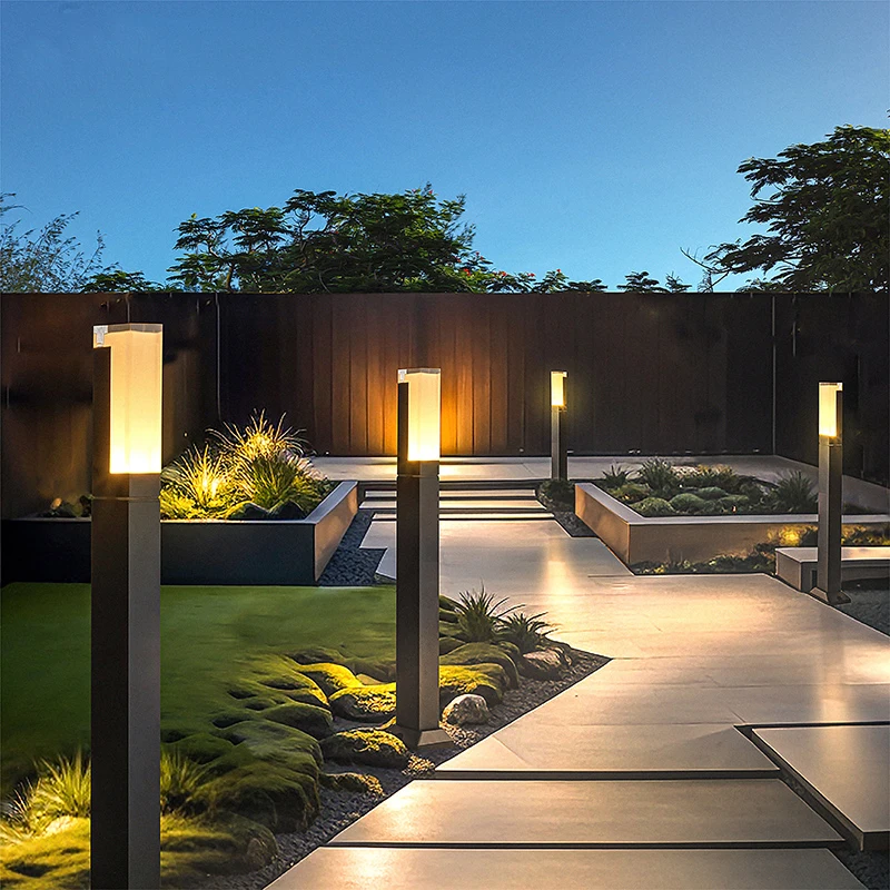LED Lawn Lamp Landscape Lights For Garden Decoration IP65 Waterproof AC85-265V Garden Lights Outdoor Lighting For country house 2
