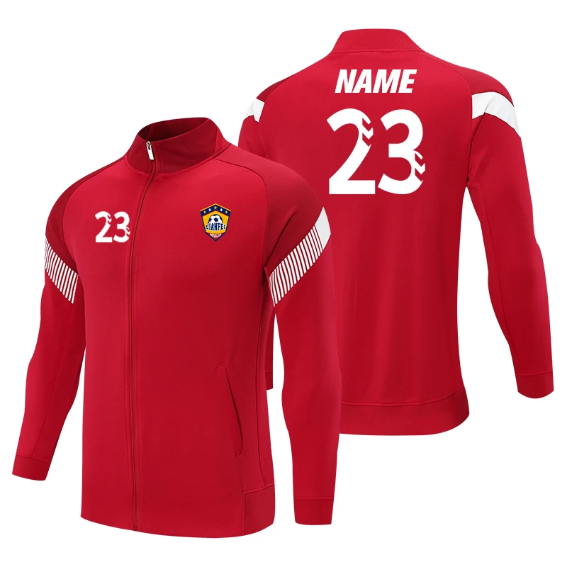 Mens Soccer Tracksuit Jogging Tracksuit Football Club Set Winter Outdoor Training Jackets For Kids 84012 kids sports suit