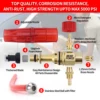 Pressure Washer Brass Snow Foam Lance Foam Nozzle Car Wash Foam Maker for Karcher Elitech Bort AR Bosch Pressure Washer 3