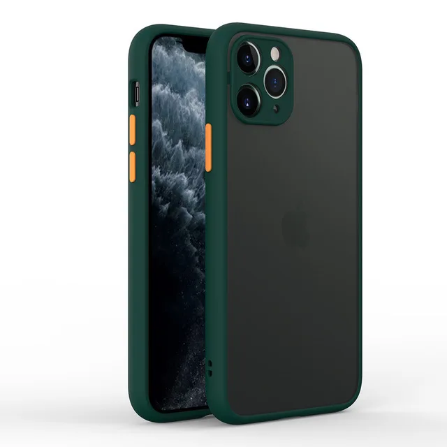 Matte Shockproof Soft Phone Case - Enhanced Protection Back Cover