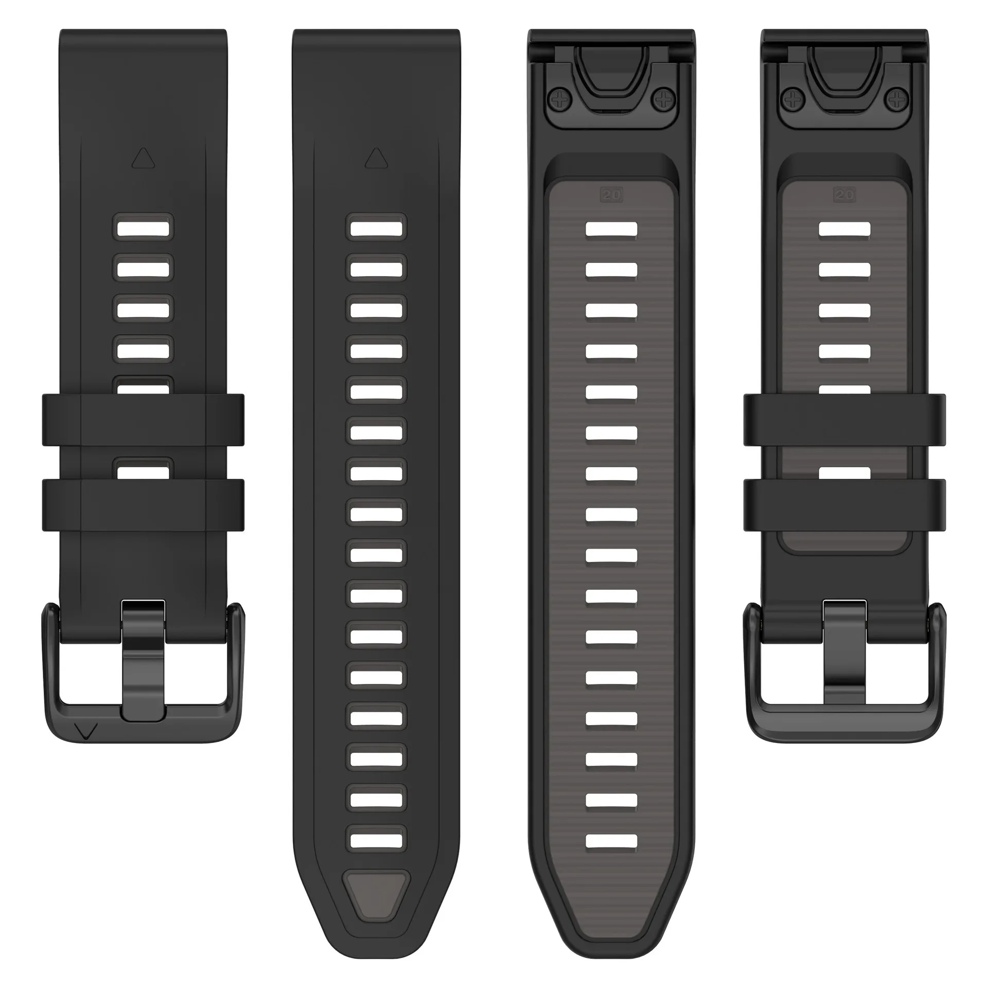 Premium Silicone Quick-Fit Strap for Smartwatches - Comfortable and Stylish Bracelet
