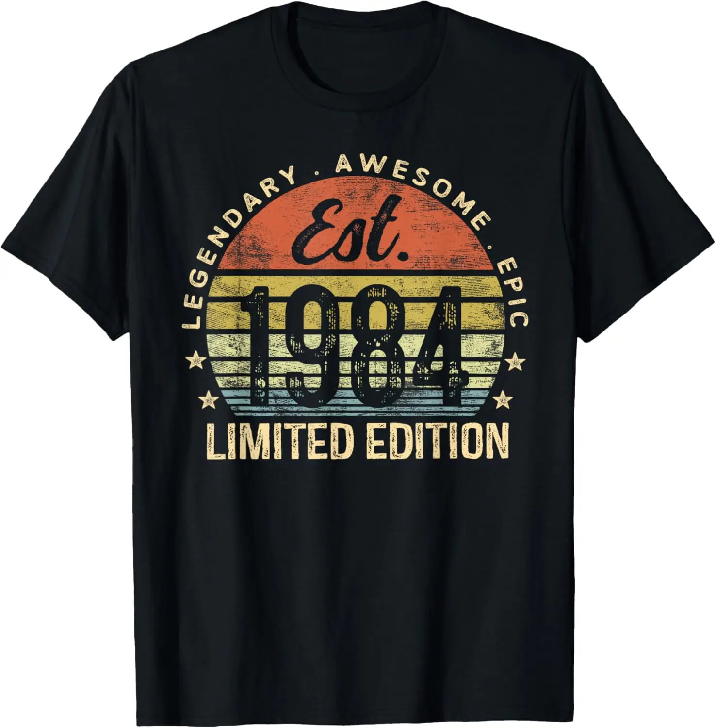

Est 1984 Limited Edition 40th Birthday Vintage 40 Year Old T-Shirt