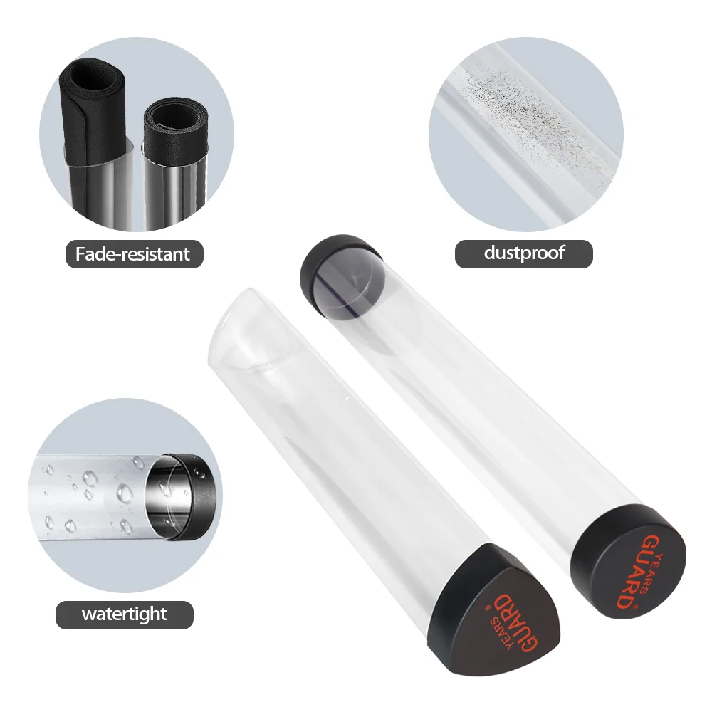 Cylindrical/Prism-Shaped Playmat Tube for MGT YGO DTCG Playmat Will Not Roll off Surface Games Pad Canister board games