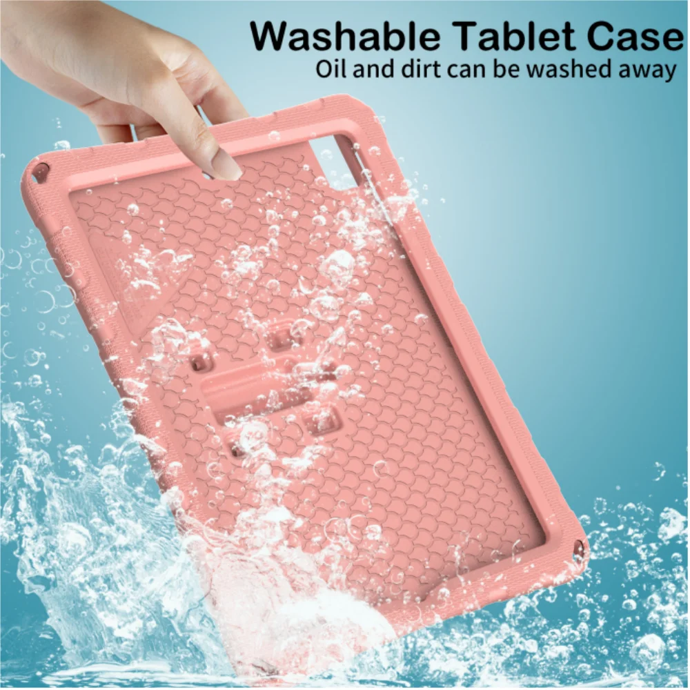 EVA Kids Butterfly 3D Stand Shockproof iPad Case with Cartoon Design