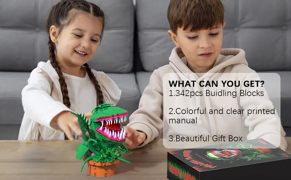 Audrey 2 Piranha Plant Building Toys Little Shop of Horrors