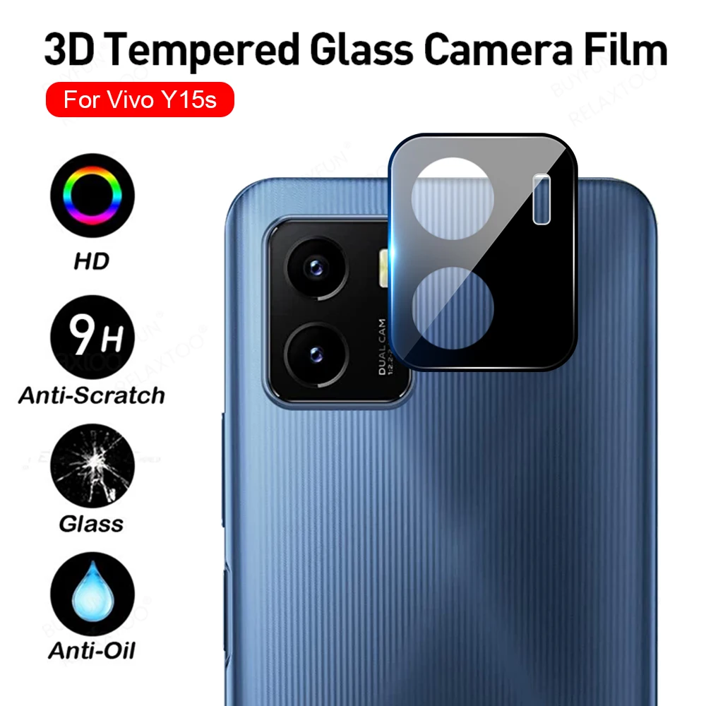 Изогнутое защитное 3d-стекло Vivo Y15a для объектива камеры Y15s чехлы Vivo-Y15-S vivo V2134 V2120