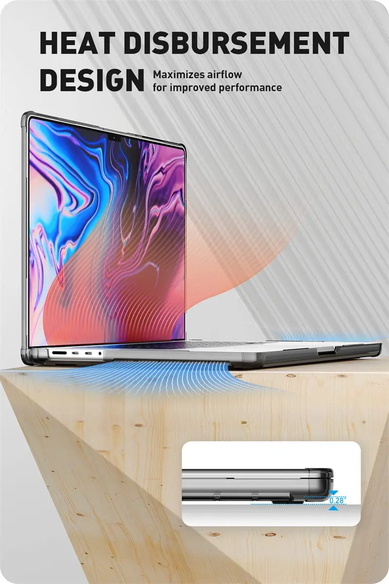 Supcase para macbook pro 16 