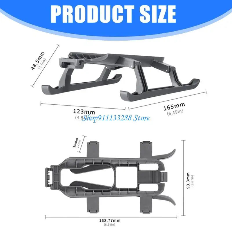 Train d'atterrissage ABS pour DJI 4Pro - Protection renforcée