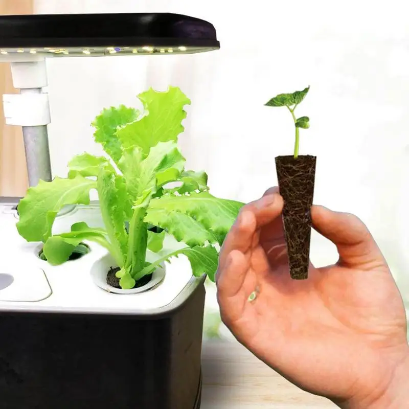 Garden Planting Grow Sponge seed starter tray hydroponic grow media cubes seed starter plugs Seed Starter Pods Garden Planting Hydroponic Plug Soil Block Maker 5/20 pcs