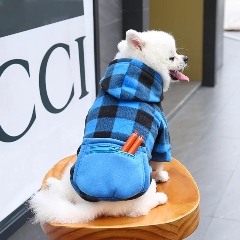 Trend Brand Dog Sweater: High-end Luxury Warm Double-layer Pet Clothes  Corgi Pomeranian Small and Medium-sized Dog Supplies!  - AliExpress