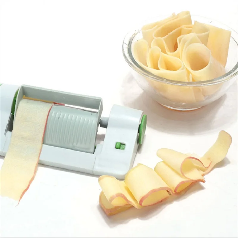 

Vegetable Fruit Slicer Fast Manual Peeler Apple Potato Tomato Cucumber Shaving Round Gadgets Kitchen Corer Cutter