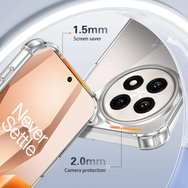 Durable Four-Corner Anti-Fall Clear Acrylic Protective Case