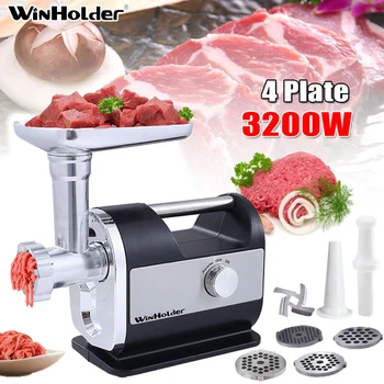 Winholder 3200W Stainless Steel Meat Grinder Multifunctional Electric Meat Grinder Machine For Kitchen and Home Food Processors 1