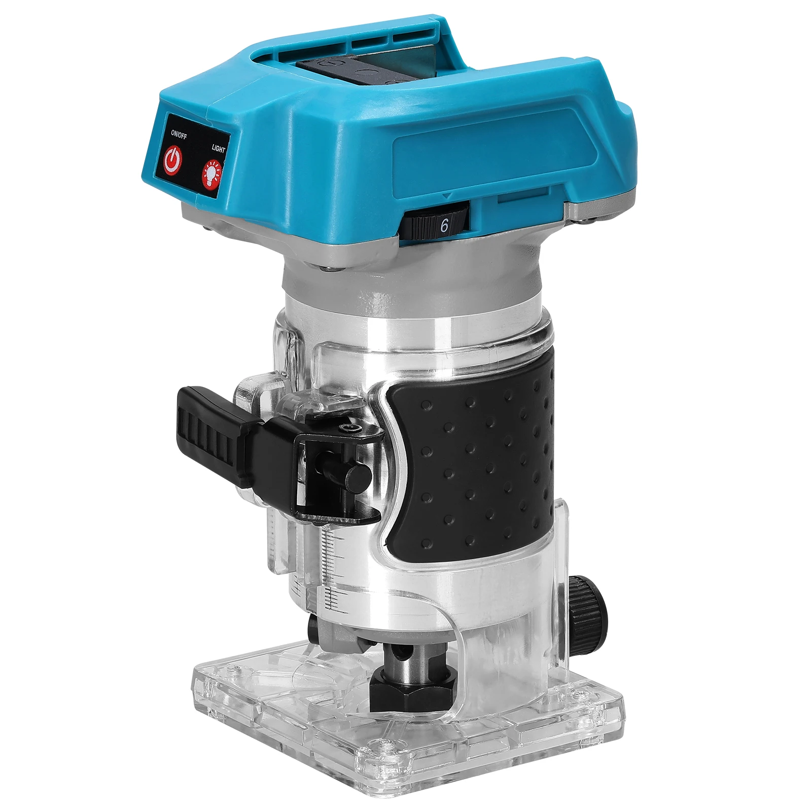 

Brushless Electric Hand Trimmer Cordless Wood Router Woodworking Engraving Slotting 6 Speeds Trimming Milling Machine Fo Makita