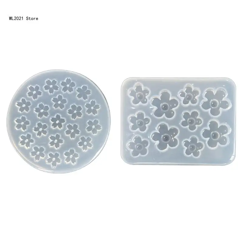 

Маленькие цветы, кристаллы, форма из эпоксидной смолы, серьги, ювелирные изделия, силиконовая форма, сделай сам, украшения, для