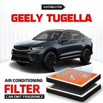 Filtro Abitacolo per Geely Tugella, Filtro Aria con Carbone Attivo e Fragranza per Purificare l'Aria del Vano Auto