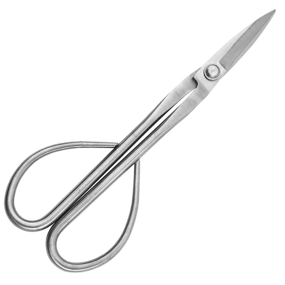 210mm Long Handle Stainless Steel Scissors Gardening Plant Branch Shears Cutting Flower Leaf Trimmer 3Cr13