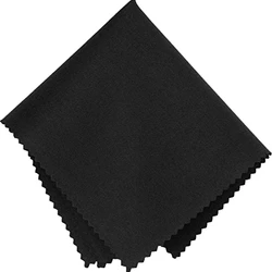 Premium Microfiber Cleaning Cloths - Set of 10 for Lens, Screen & Eyewear Care (Black)