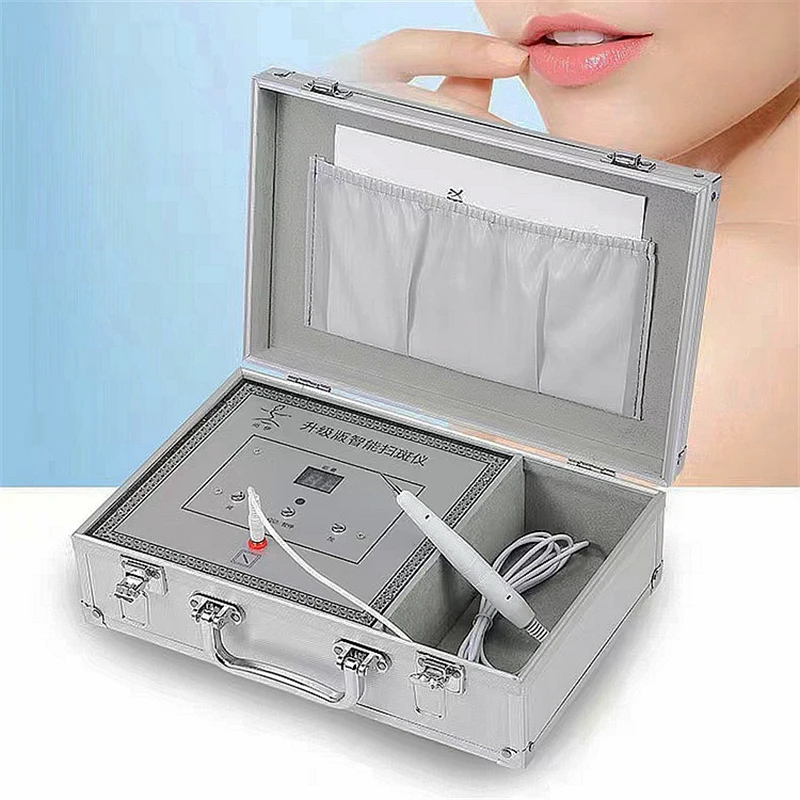 220V Electronic Spot Scanner Dead Skin Removal Beauty Device Remove Dark Mole Face Cleaner Skincare Tools Blackhead Remover