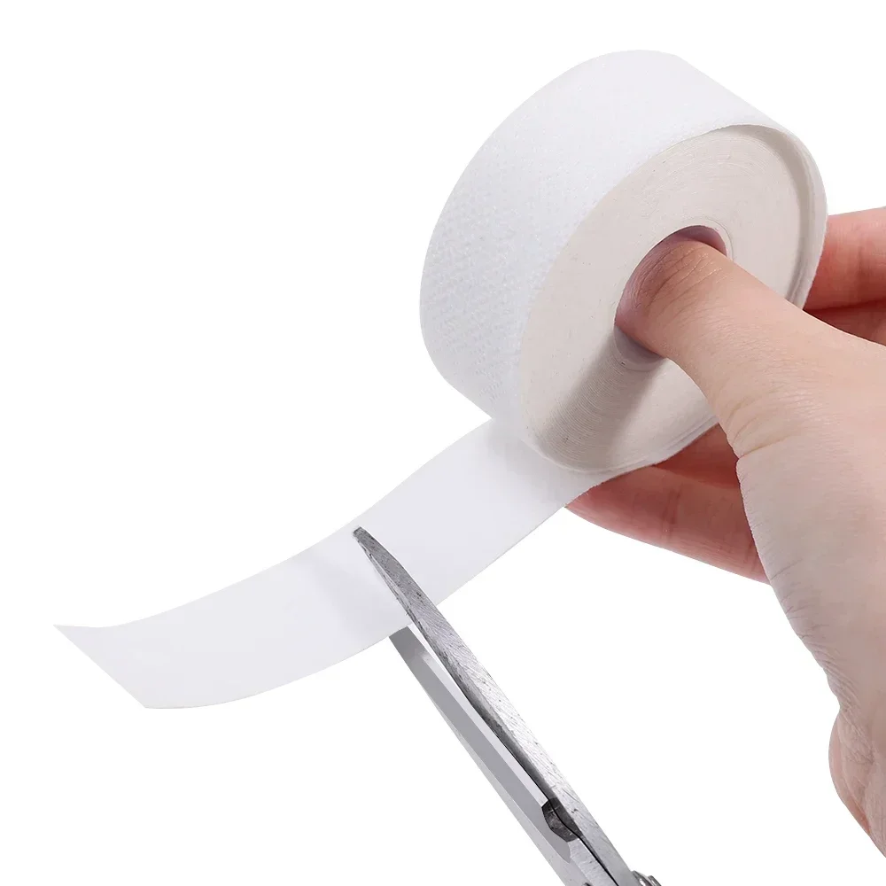 Shirt Collar Protector 8/16M Hat Shirt Collar Anti-dirty Grime Protector Fixing Sticker Self-adhesive Disposable Tape Rolled Sweat-absorbent Tape
