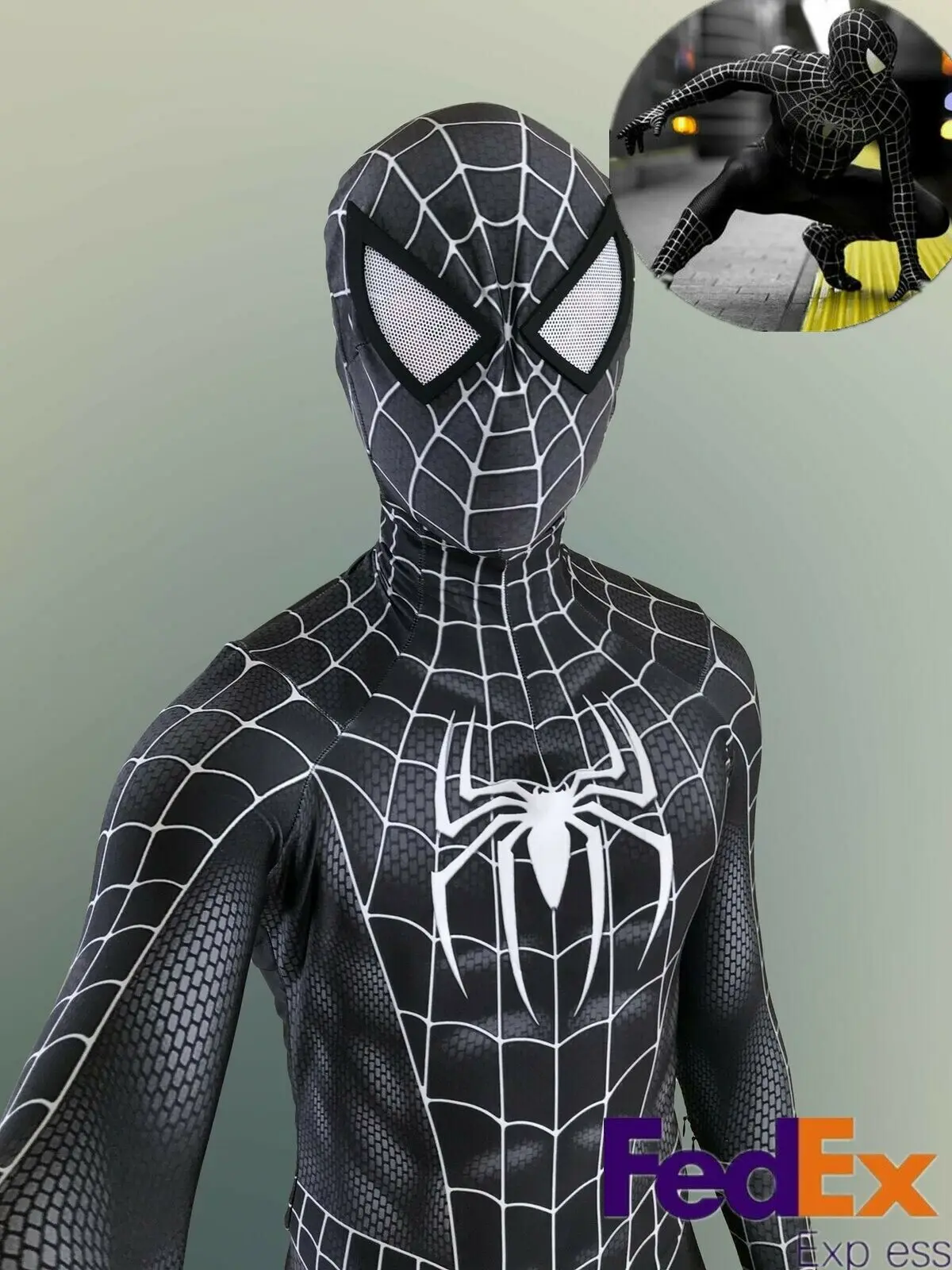スパイダーマンコスチューム 大人と子供のための3Dプリントされたスパイダーマンコスプレ衣装