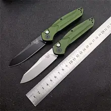 

Aluminum Handle Outdoor Camping Benchmade 9400 Tactical Folding Knife S30V Steel Safety-defend Pocket Military Knives EDC Tool