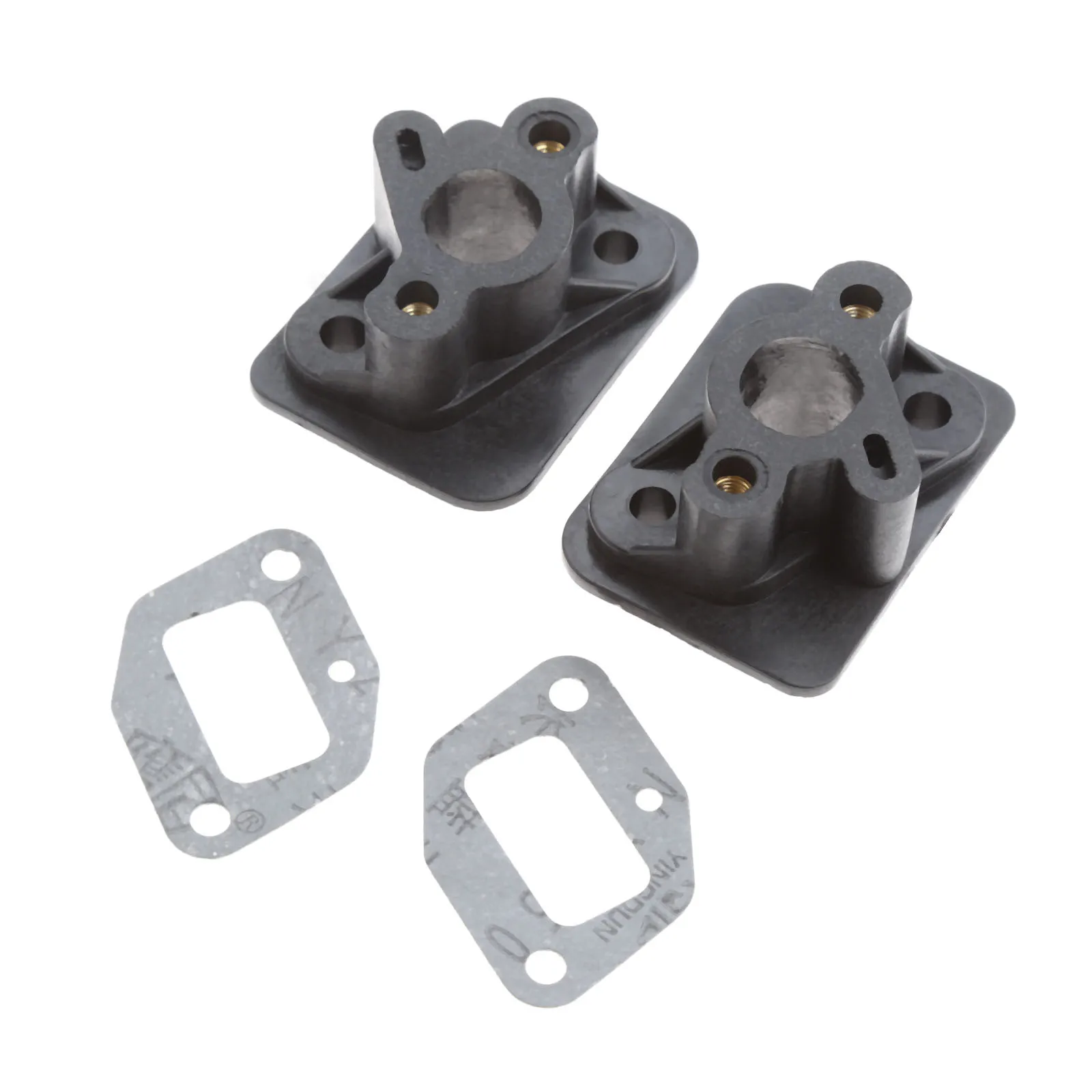 4pcs 기화기 키트 브러시 커터 잔디 트리머 예비 부품 흡기 매니폴드 가스켓 1E40F-5 44F-5 BC430 CG430 CG520 43CC 52CC