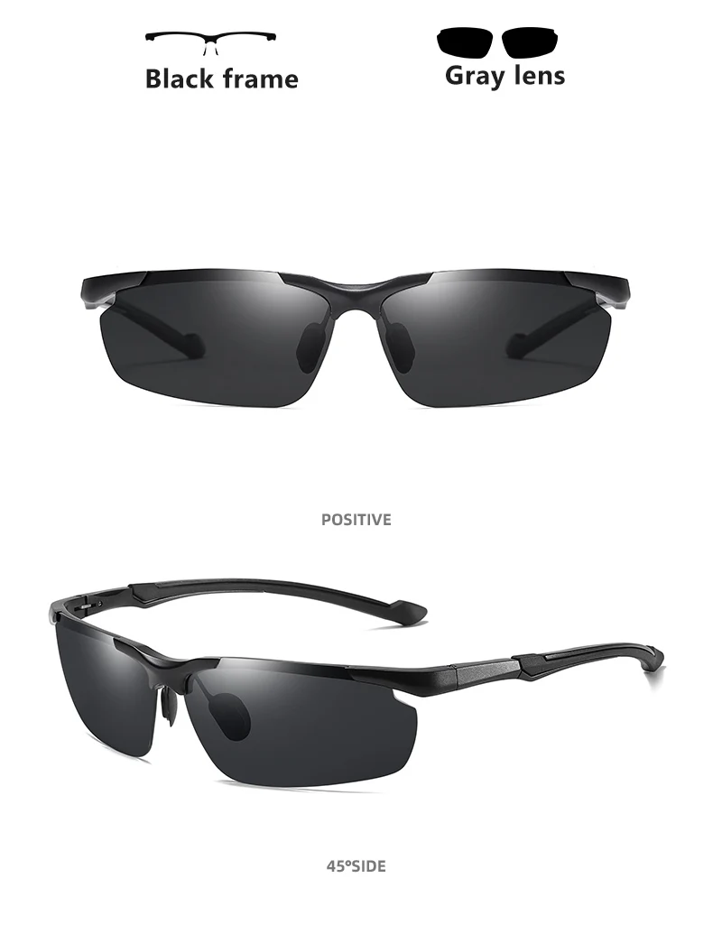 LIOUMO Top Qualität Aluminium Magnesium Sonnenbrille Polarisierte Männer Photochrome Fahren Gläser Frauen Tag Nacht Vision Goggles – Detail 26