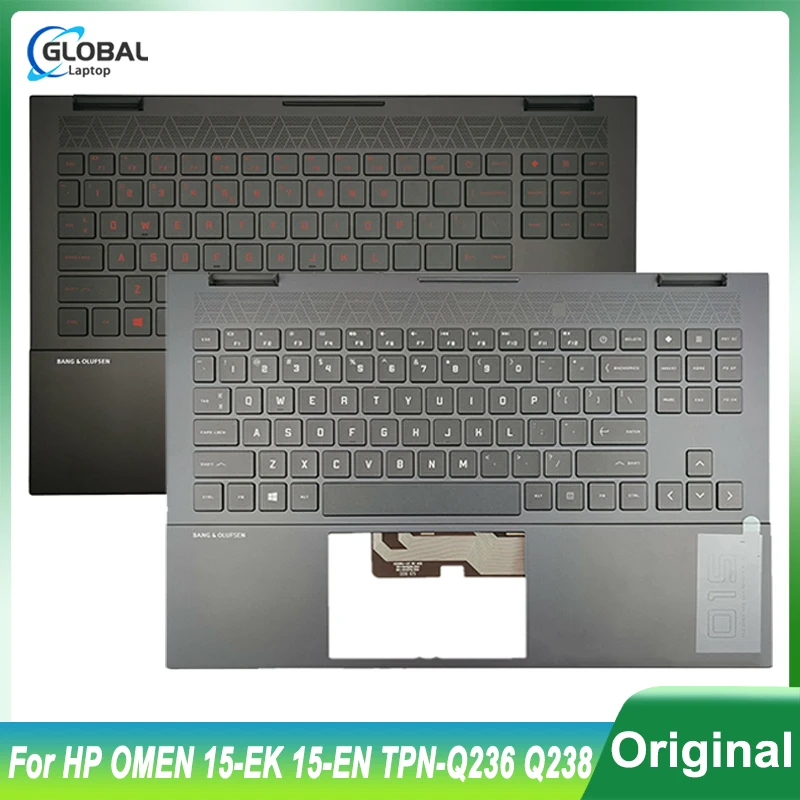 

Original New US/UK/RU/FR/LA/GR Keyboard for HP OMEN 6 15-EK 15-EN TPN-Q236 TPN-Q238 Laptop Palmrest Upper Top Cover M00666-001