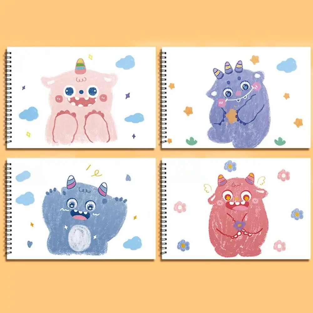 학생용 A4 수채화 스케치북 아트 페인팅, 빈 그림 북 스케치 페인팅 미술 용품