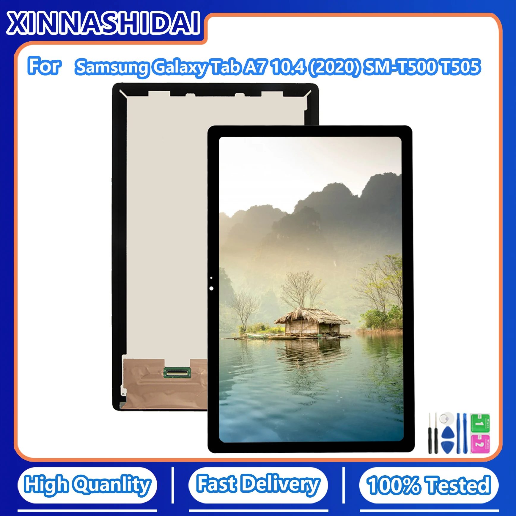 Lcd Display For Samsung Galaxy Tab A7 10.4 (2020) Smt500 T505 T500