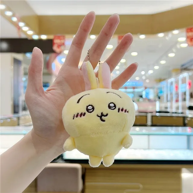 Miniso Chiikawa Series Chiikawas Hachiware Usagi 11cm Plushie Doll Keychain - Image 5