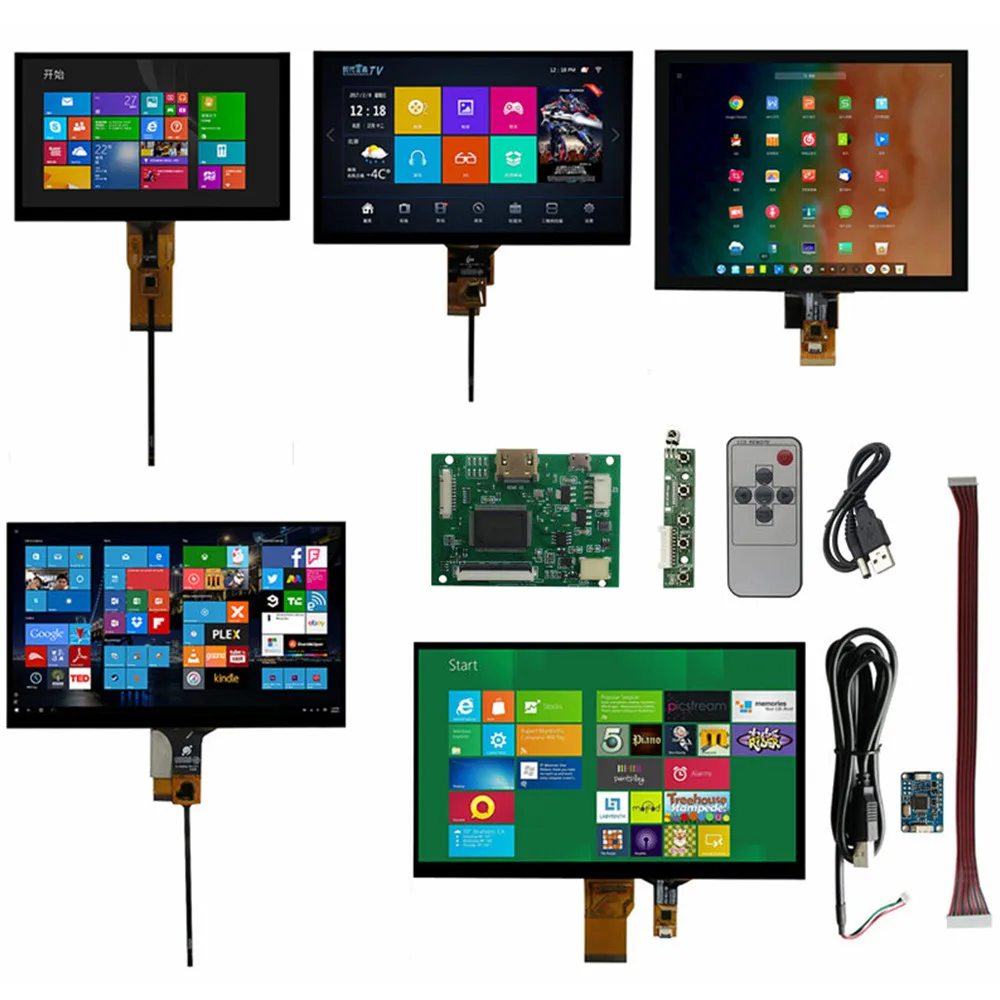 6.5/7/8/9/10.1 Inch Screen Display LCD TFT Monitor Driver Control Board