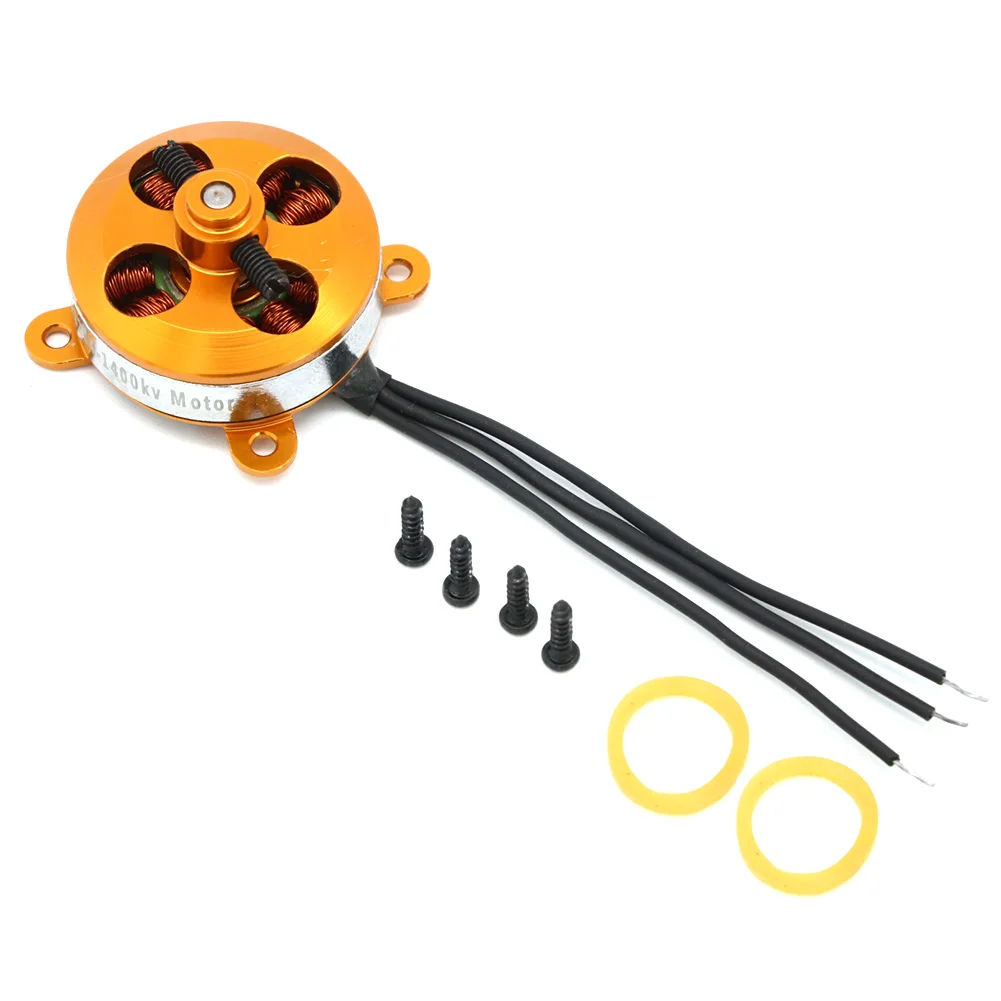 Micro moteur 1400KV + ESC 10A pour avion RC, drone, hélicoptère