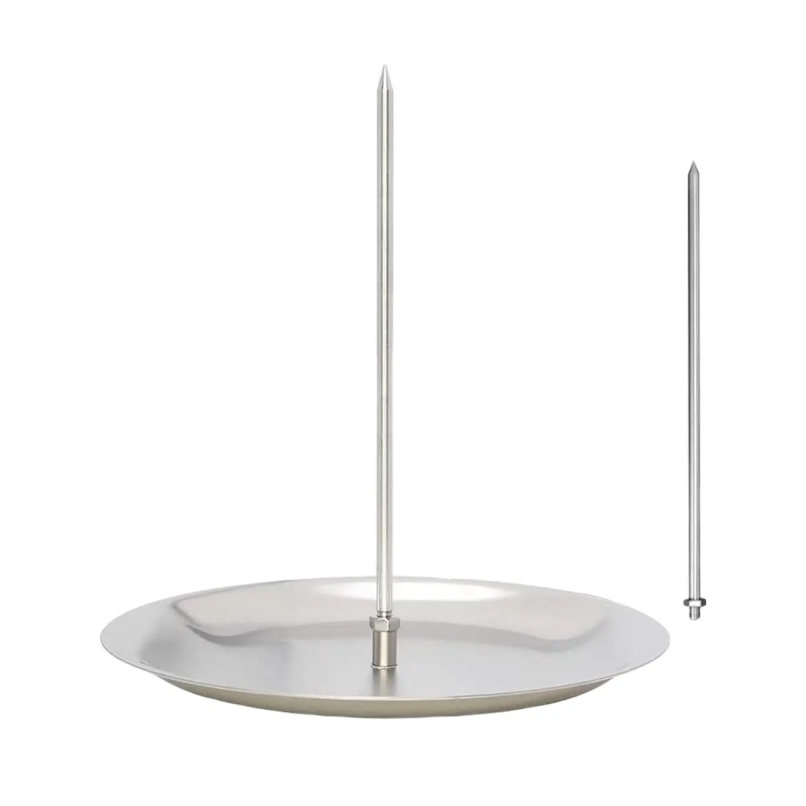 Stainless Vertical Skewer Grill Accessory with 2 Skewers Kitchen Supplies Vertical Skewer Stand for Oven Whole Fish Steak Meat barbecue skewers,bbq grilling accessories