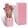 10pcs Professional Diamond Makeup Brushes Set Foundation Eyeshadow Powder Blush Eyebrow Eyelash Brush Face Cosmetic Beauty Tools 1