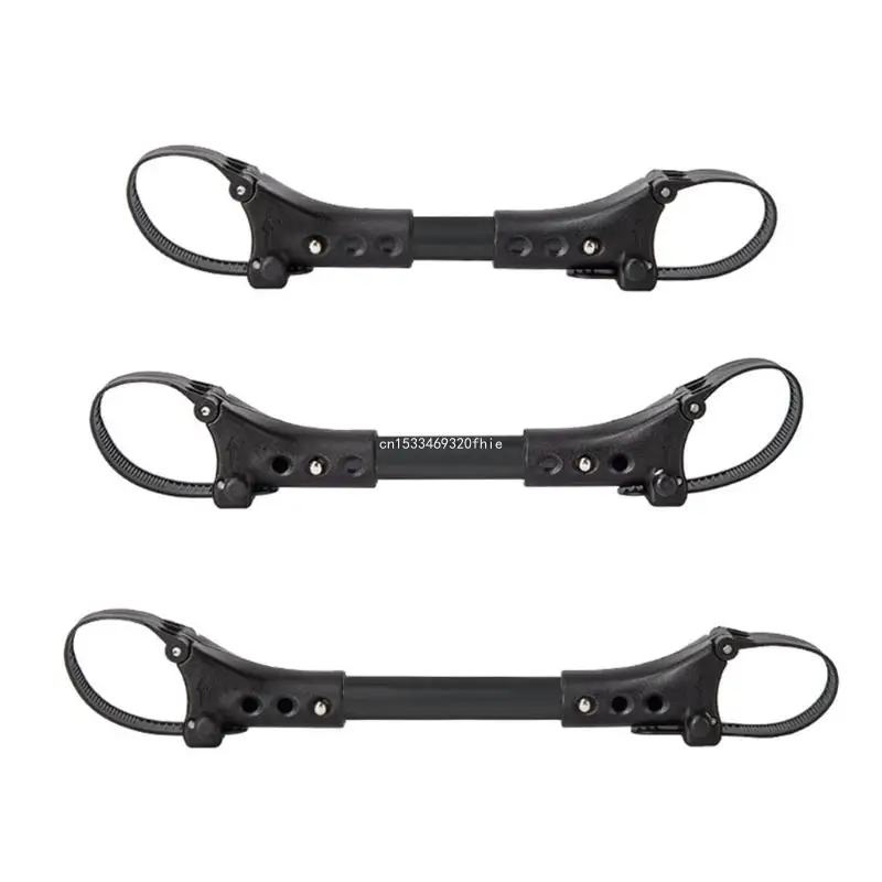 

3Pcs Twin Baby Stroller Connector Universal Joints Triplets Quadruplets Infant Cart Secure Straps Adjustable Linker Hook