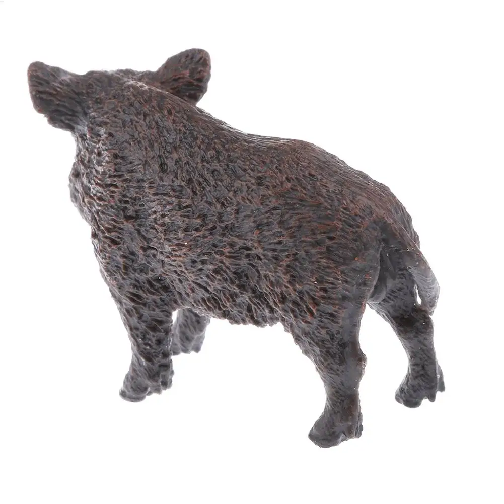 7.2cm Wild Life Wild Boar Toy Figurine PVC Figures 14783 NEW Garage Kit For Home Decoration