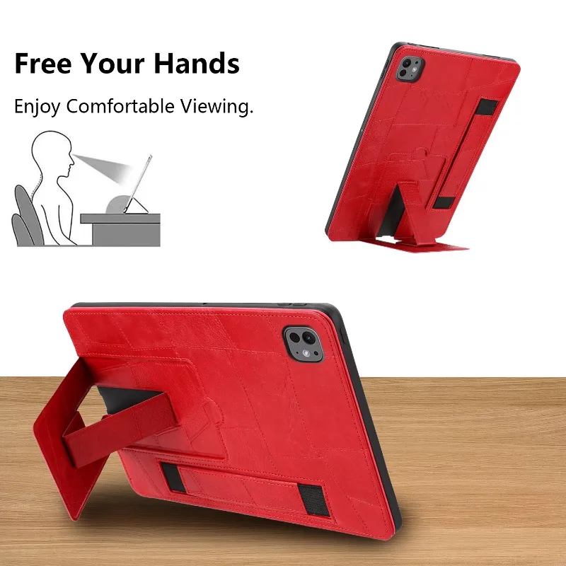 Luxury PU Leather Flip Stand Tablet Case