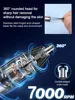 Men's Intelligent Anti Pinch Rounded Blade Electric Nose Hair Trimmer TYPE-C Charging Waterproof Multifunctional Trimmer 2