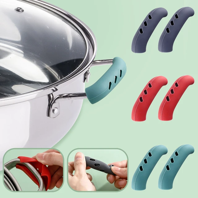 Poignée de casserole d'extérieur universelle, amovible, remplacement, Clip  Anti-brûlure, pour ustensiles de cuisine - AliExpress