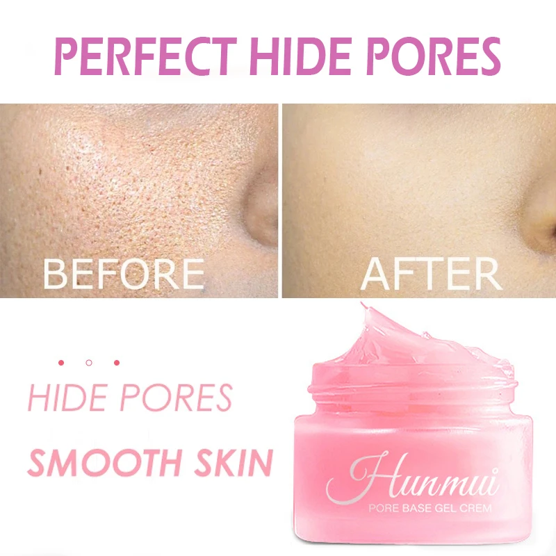 New Pore Base Gel Cream Invisible Pore Face Primer Makeup Matte Base Make Up Oil-control Smooth Fine Lines Pore Cream Cosmetics
