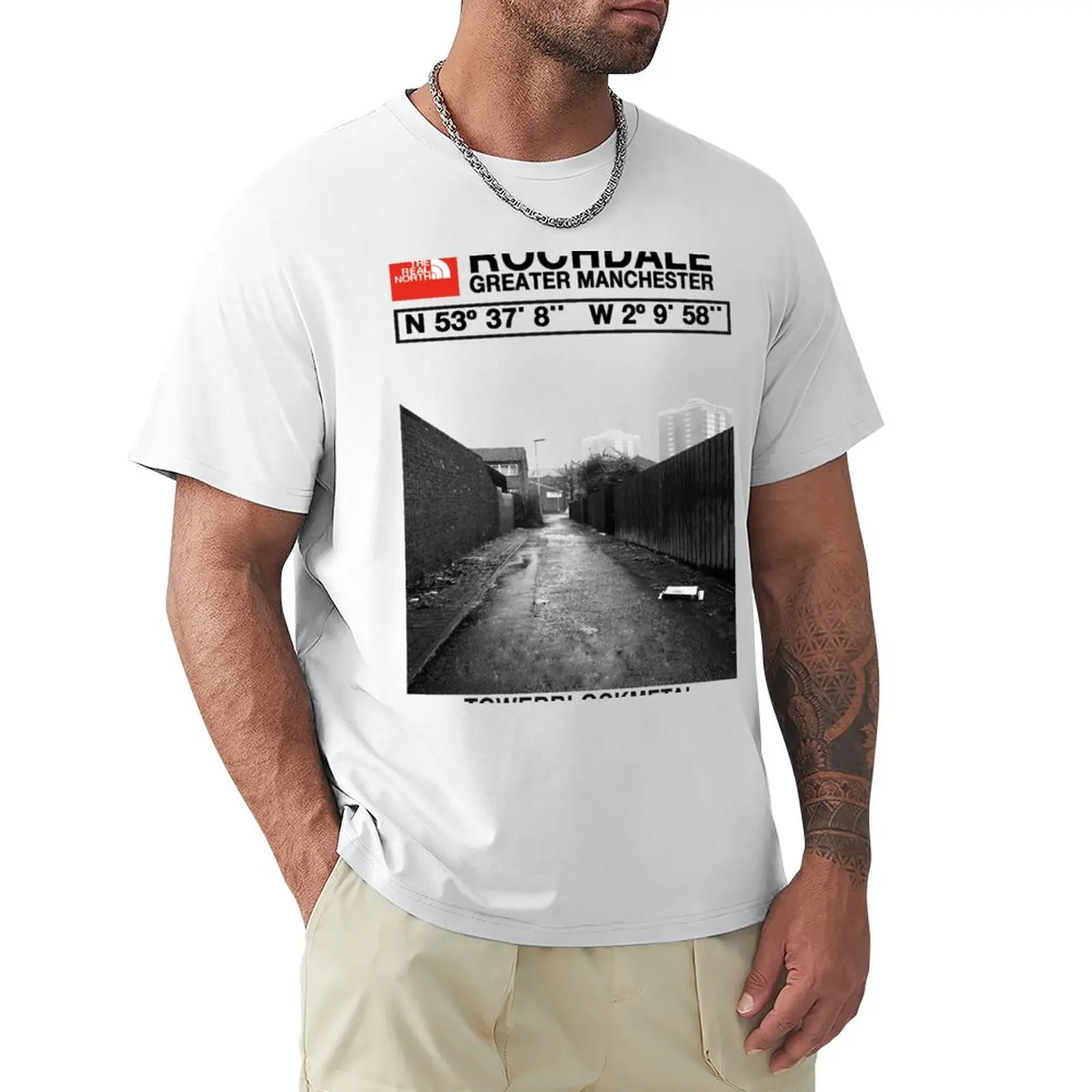 

The Real North - Rochdale T-Shirt summer top quick-drying t-shirt Oversized t-shirt Men's t-shirts