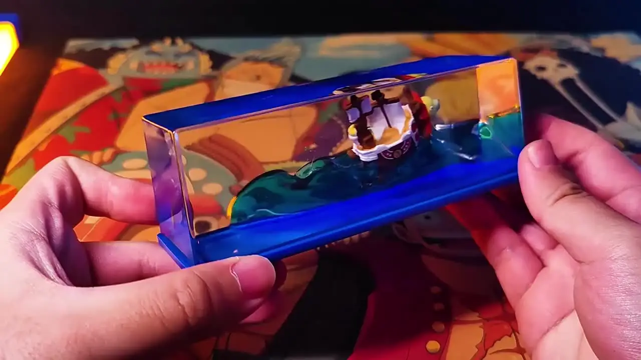 Bateau Pirate Thousand Sunny En Bouteille – Décoration De Table Fluide – Navire Insubmersible – Cadeau Unique