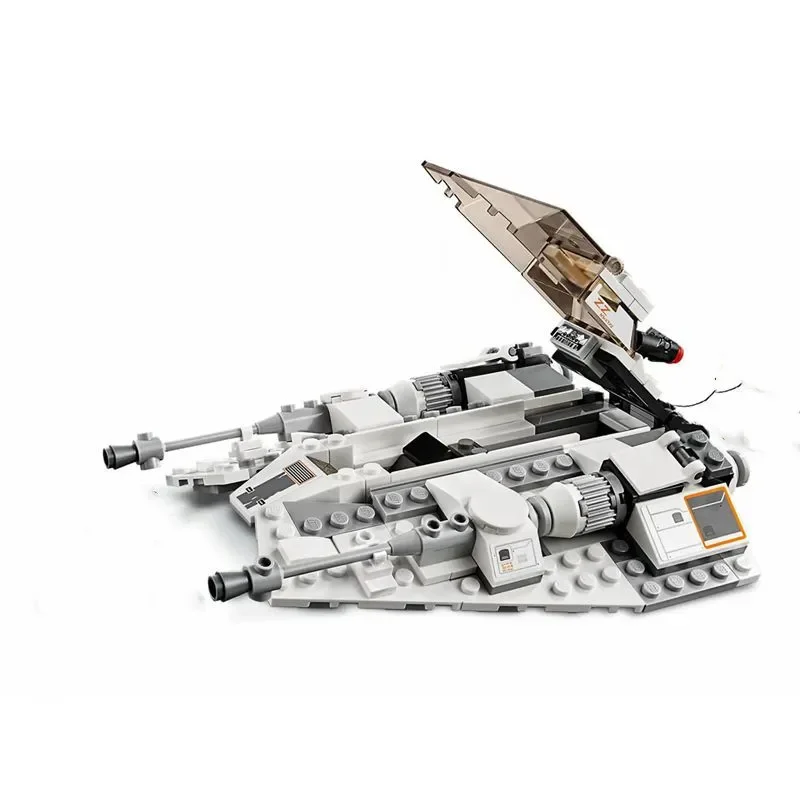 Hot Toys 75259 309PCS Air Combat Aircraft Ship Space War Snowspeeder Action Assemble Building Blocks Toys Bricks Birthday Gifts building block toys