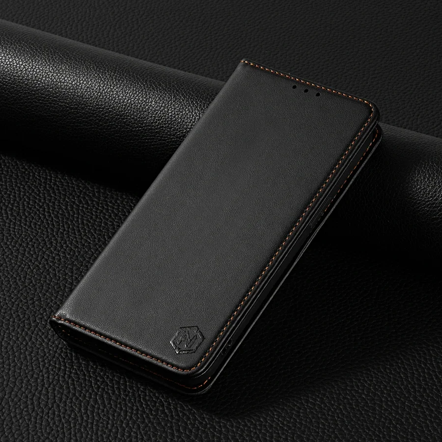Brieftasche Hautfreundliche Kartensteckplatz Starke magnetische Flip Ledertasche für Samsung Galaxy A05s A13 A14 A15 A24 A34 A35 A52 A53 A54 A55 – Detail 15